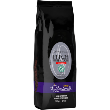 2040100 COFFEE PITCH BLACK BEANS 500G*