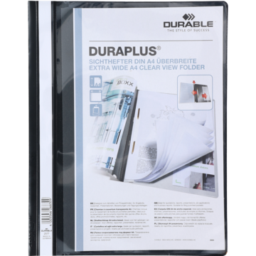 257701 Offertmapp DuraPlus A4 Svart