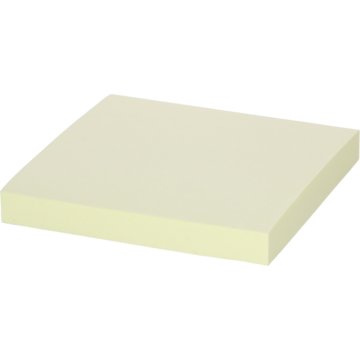 564401 NOTE PAD Z-PAD 75X75 YELLOW