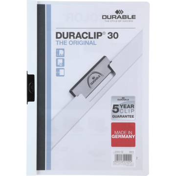 220002 Durable Duraclip® Klämmapp A4