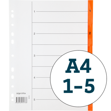 69871E Binder REGISTER SERVO 1-5 A4