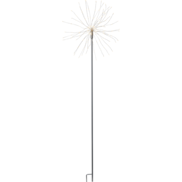 ST86035 Deko Firework 110cm Silver