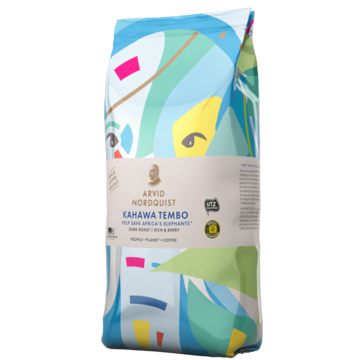 4124-1 Kaffe Kahawa Tembo Mörk 750g*