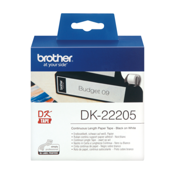 DK22205 Brother Etikett Ql500/550