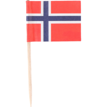 PP80-1 Dekorationsflagga Norge