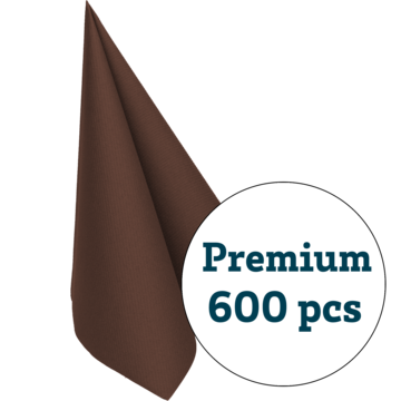 135301 Servett Premium Brun 40x40cm