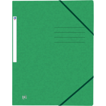 400116355 FOLDER 3-FLAPS A4 GREEN