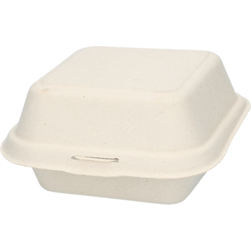 6680 Hamburgerbox Bagasse