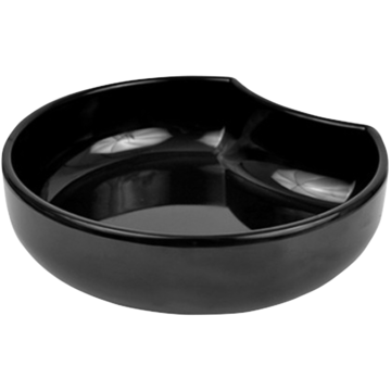 TB5622 Black Half-Moon Bowl 1.4L