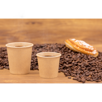 Paper Cup Brown 12 Cl Brun Kraft 4 Oz