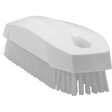 10664405 NAIL BRUSH 130MM WHITE*