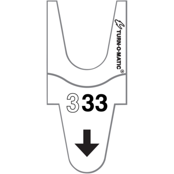 M39649170 Turn-O-Matic T90 Köbiljett vit