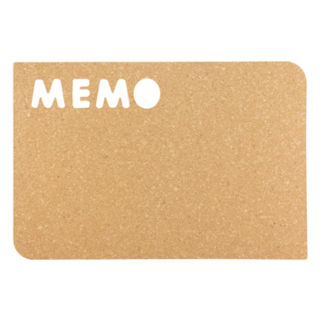 CBMEMO Skylt Memo Kork 28,4x41,2cm