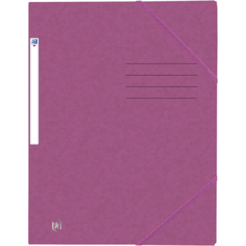 400116358-1 FOLDER 3-FLAPS A4 PURPLE