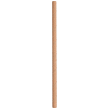 404210 Papperssugrör Brun/Vit 8x200mm