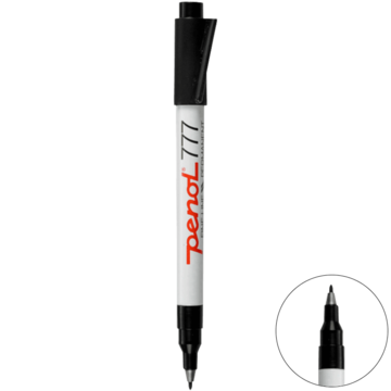 12817201-1 MARK PEN PENOL 777 BLACK