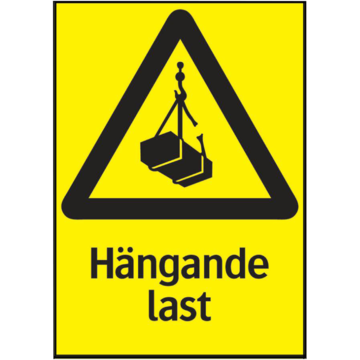 LUN566703104 Skylt Hängande Last