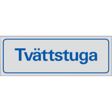 LUN566730495 Skylt Tvättstuga