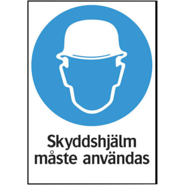 LUN566703203 Skyld Skyddshjälm Måste Använd