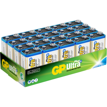 151385 Batteri GP 9V Ultra Plus 20-p