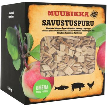 HAB54460010 Muurikka Rök Spån Äpple 550g