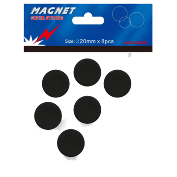 20BLACK Magneter Svart 20Mm