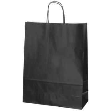 976492 Papperskasse Svart 32x12x41 cm