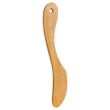 C55037 Alder Wood Butter Knife 17.5cm