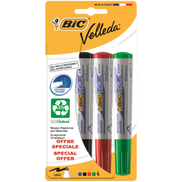 904941 Whiteboardpennor 4 Pack