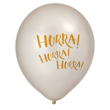 HIS64690 Hisab Ballong 12" Hurra Pearl