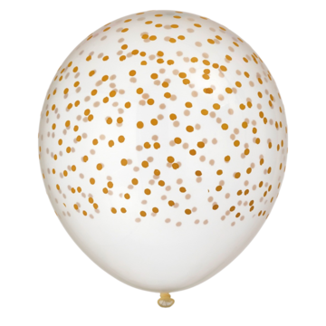 HIS64689 Ballong 12" Konfetti