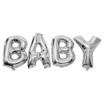 HIS64643 Folieballong Text Baby 40cm