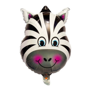 HIS64576 Hisab Folieballong Zebra