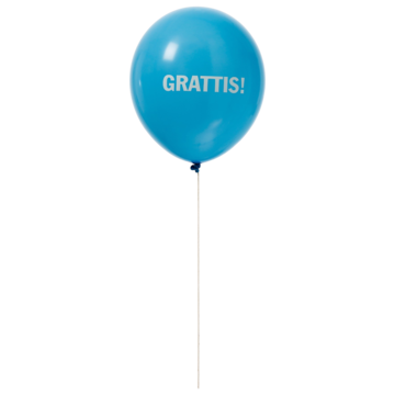 HIS79936 Hisab Ballong 12" Grattis