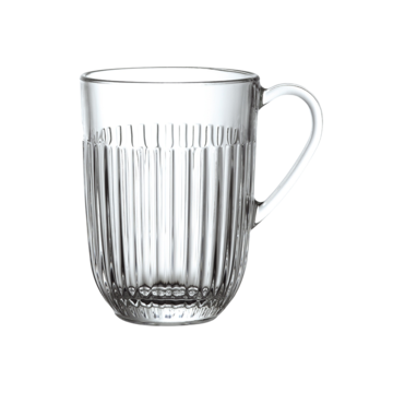 HDL631301 Mugg Klar Randig 36cl