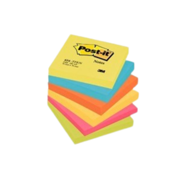 7100183441 3M Post-It Notisar 7,6x7,6cm