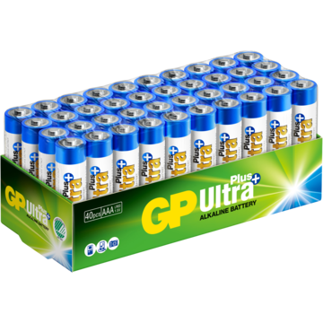 151382 Batterier GP UltraPlus AAA 40p