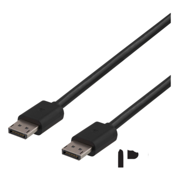 DELDP8K1020 Deltaco Displayport kabel