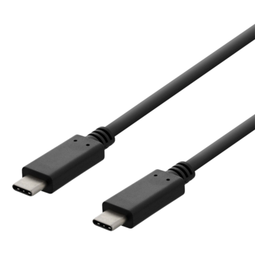 DELUSBC2002 Deltaco Laddkabel USB-C 2m