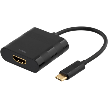 DELUSBCHDMI Deltaco HDMI Adapter USB-C