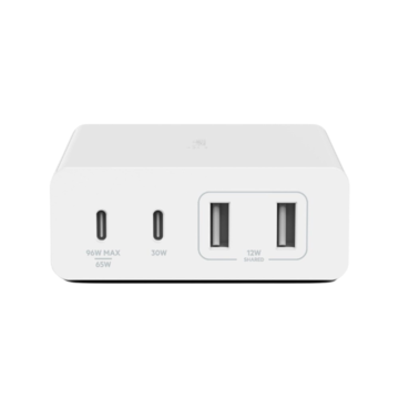 WCH010VFWH Laddstation 108W 4-Ports Usb