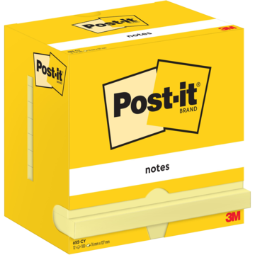 7100290165 POST-IT® YELLOW 127X76MM