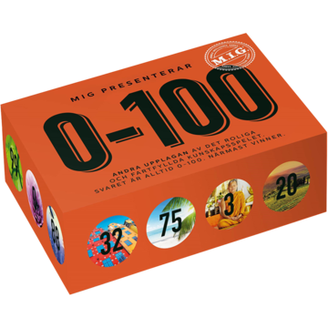 700529 Spil Mig 0-100 Orange