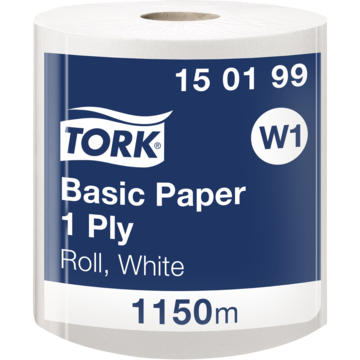 157150199 Torkpapper Tork Basic W1 Vit