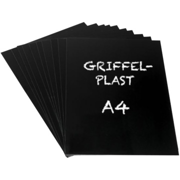 18790 Griffelplast Svart A4*