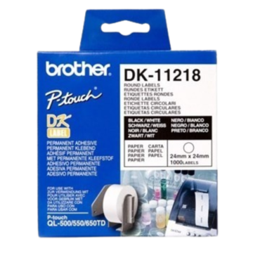 DK11218 Etikett Brother Ql650Td 24Mm*