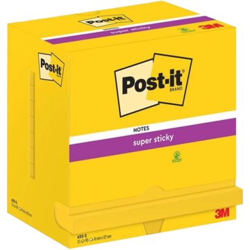 290188 Post-It® Super Sticky 76x127mm