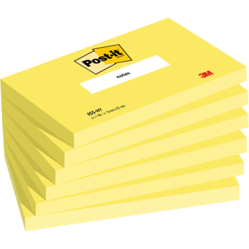 7100296122 POST-IT® YELLOW 127X76MM