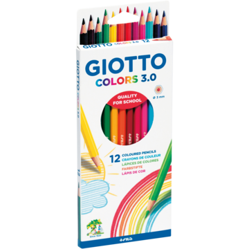 276600 Färgpennor Giotto 3.0 12-Pack