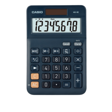 142477 Bordsräknare Casio Ms-8E Svart